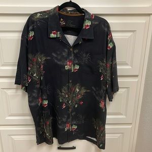 Tommy Bahama men’s Christmas silk shirt XXL, like new